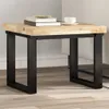 Tischplatte Quadratisch 50x50x4 cm Massivholz Akazie - Produktbild-Vorschau 1