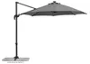 Schneider Ampelschirm Rhodos Blacklight anthrazit Ø 300 cm Produktbild-Vorschau 10