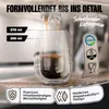 LAPRESO® Cappuccino Gläser Doppelwandig | Thermogläser Produktbild-Vorschau 2