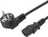 TPFNet 5er Netzkabel Kaltgerätekabel, Schukost. abgewinkelt Produktbild-Vorschau 1