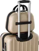 A close-up view of two stacked luggage pieces, a beauty case on top of a trolley, against a white background. Náhled obrázku produktu