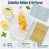 Eiswürfelform mit Deckel 4er Set 416 Kugeln rund Produktbild-Vorschau 5