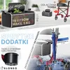 Składany wózek inwalidzki ELONEO Premium, bardzo lekki, z Podgląd zdjęcia produktu 9