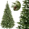 Künstlicher Weihnachtsbaum Diamantkiefer Kunstschnee echte Produktbild-Vorschau 3