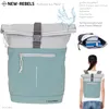 Rucksack Damen Roll-Top Freizeitrucksack Sport Fitness Produktbild-Vorschau 9