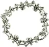 Metallarmband - Totenkopf Piraten silber Länge ca 22cm Produktbild-Vorschau 1