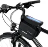 Wozinsky Bike Frame Bag Waterproof Phone Case 1.5L Black Voir les images du produit 15