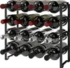4-stufiges Weinregal, freistehendes Regal für 16 Produktbild-Vorschau 1