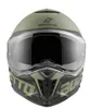 Casco enduro Bogotto FG-601 Duo in fibra di vetro, verde Anteprima dell’immagine prodotto 3