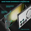 A close-up view of a phone case with descriptive text highlighting its features. Produktbild-Vorschau