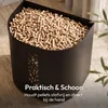 CASABEL Pellet- & Houtkorrelbak met Wielen, Cap. 30kg, Productafbeelding-voorbeeld 4