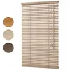 Holzjalousie Ohne Bohren 120 cm x 160 cm 35mm Lamellen Produktbild-Vorschau 1