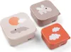 Done by Deer Snackbox Set rosa - 3 Stück - Happy Clouds - Produktbild-Vorschau 1