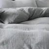 elegante Halbleinen Bettwäsche WHISPER 7088-9 hellgrau Detail Produktbild-Vorschau