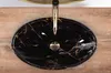 Lavabo da Appoggio Rea Pamela Black Marble Shiny Anteprima dell’immagine prodotto 5