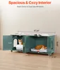 SucceBuy Katzenschrank, 1200x450x500 mm, Katzentoilette mit Produktbild-Vorschau 2