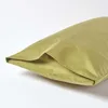 HOMESCAPES Kopfkissenbezug Fadendichte 1000 Olivgrün, 50 x Produktbild-Vorschau 3