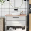 vidaXL Waschtischplatte 100x50x1,5 cm Massivholz Buche Produktbild-Vorschau 2