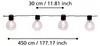 Eglo 900213 PARTAJ LED Bandeau/bâton lumineux extérieur Voir les images du produit 4