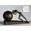 Casablanca by Gilde Dekofigur Skulptur Heavy Ball Produktbild-Vorschau 2