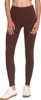 Gerippte Damen-Leggings Mit Hoher Taille Und Breitem Bund Produktbild-Vorschau 2