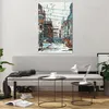 Bilder auf glas - Einteilig - Stadt Straße Haus - 80x120cm Produktbild-Vorschau 6