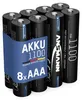 ANSMANN Accu Micro AAA 1050 mAh 1,2V Ni-MH, 8 pièces Voir les images du produit 1
