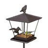Relaxdays Vogelfutterhaus mit Erdspieß, Gusseisen, Produktbild-Vorschau 1