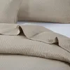 Dekorative Mikrofaser Kissenhülle Trio 50x70 cm in Beige - Produktbild-Vorschau 4