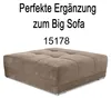 Big-Sofa XXL 306 cm Federkern Lounge Couch mit Bezug aus Produktbild-Vorschau 8