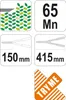 Mini tagliasiepi 415 mm, lunghezza lame 150 mm Anteprima dell’immagine prodotto 2