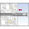 An illustration showing a wall anchor being inserted into a concrete wall. Anteprima dell’immagine prodotto