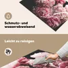 KitchenYeah© Herdabdeckplatte Blumenstrauß aus rosa Produktbild-Vorschau 2