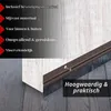 Těsnicí lišta na dveře - Hliník - Bílá - 1 m - S kartáčem Náhled obrázku produktu 5