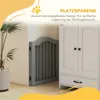 PawHut Barrière de sécurité chien en 3 parties, 154,5 x 61 Voir les images du produit 5