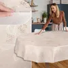 Tischdecke Hortensie aus Textil mit Blumen Pflanzen Produktbild-Vorschau 6