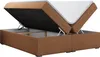 Boxspringbett ohne Kopfteil mit Bettkasten, niedriges Produktbild-Vorschau 4
