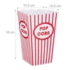 Relaxdays Popcorntüten, 72er Set, gestreift, Retro-Optik, Produktbild-Vorschau 4