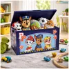 Paw Patrol Spielzeugkiste mit Deckel Kinder Produktbild-Vorschau 4