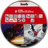 KWB Trennscheiben-Set, 712032, 125 mm, 10-teilig Produktbild-Vorschau 2