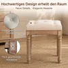 HomeMiYN Hocker mit Stauraum, Polsterhocker zum Schuhe Produktbild-Vorschau 5
