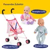 BABY born Babyschale Pink mit Tragegriff & Sicherheitsgurt Produktbild-Vorschau 7