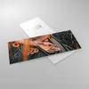Bilder auf glas - Einteilig - Frau Hände Wiese - 100x40cm - Produktbild-Vorschau 2