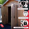 KOTARBAU® - Barra di bloccaggio per porte, chiusura per Anteprima dell’immagine prodotto 8