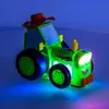 Trattore RC trattore che salta ballando suono verde Anteprima dell’immagine prodotto 3