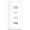 vidaXL Haustür Anthrazit 110x210 cm Aluminium und PVC Produktbild-Vorschau 5