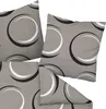 A set of bedding with a graphic pattern of circles and arcs. Produktbild-Vorschau