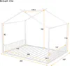 Hausbett mit Lattenrost (140x200 cm), Kinderbett, Produktbild-Vorschau 7