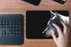 MuchoWow® Mauspad Mousepad Wildlife - Wolf - Schwarz - Weiß Produktbild-Vorschau 4