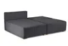 210 cm Ecksofa mit Holzbeine FLUFFY mit Relaxfunktion, mit Produktbild-Vorschau 3